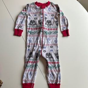 Hanna Andersson Star Wars pajamas, size 85/2T